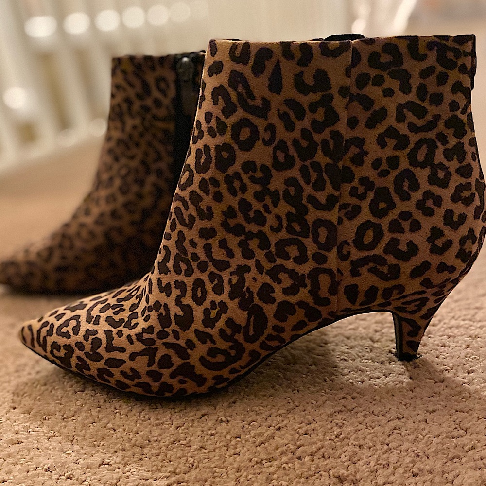 Sam Edelman Leopard Booties